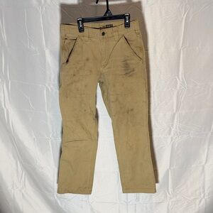 Men's Tan Carhartt Work Pants